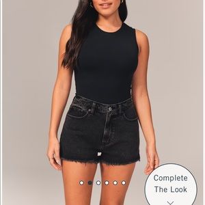 Abercrombie curve love 4IN Mom Short sz26